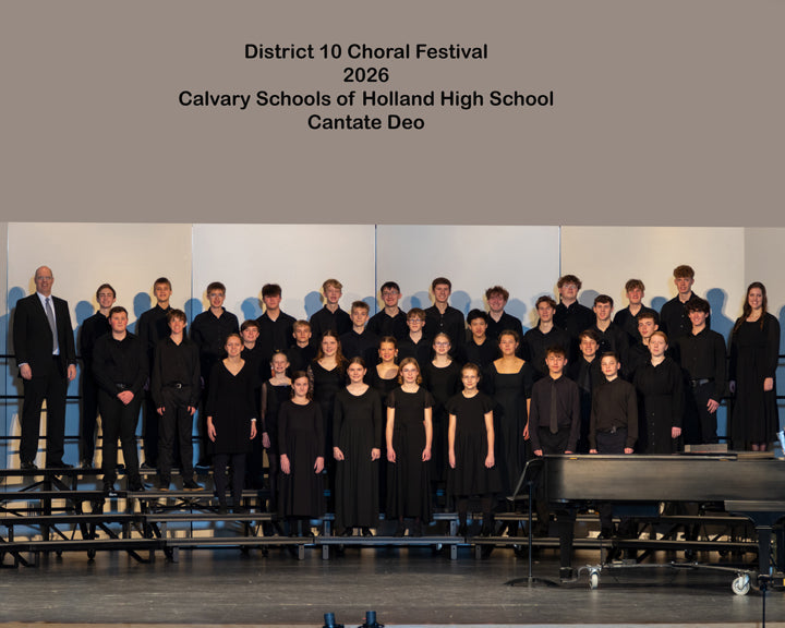 Calvary Schools of Holland HS Cantate Deo