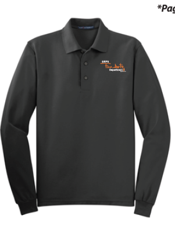 GRPS Arts Script Long Sleeve Polo