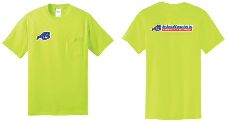 A&B Mechanical Tall Pocket T-Shirt