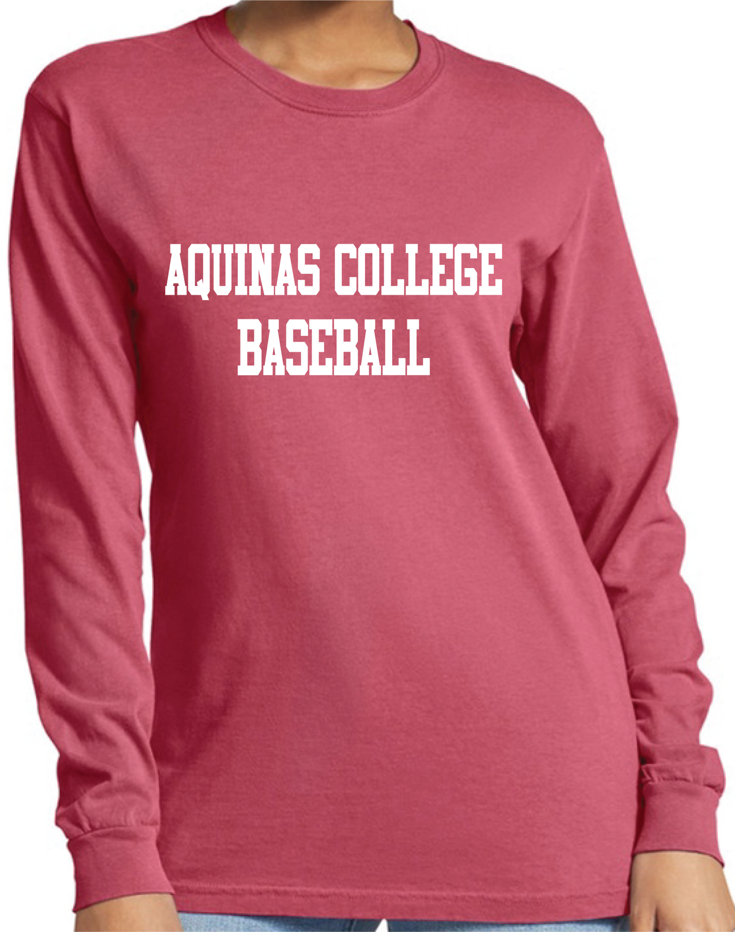 Aquinas College Baseball Long-Sleeve Tee