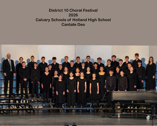 Calvary Schools of Holland HS Cantate Deo
