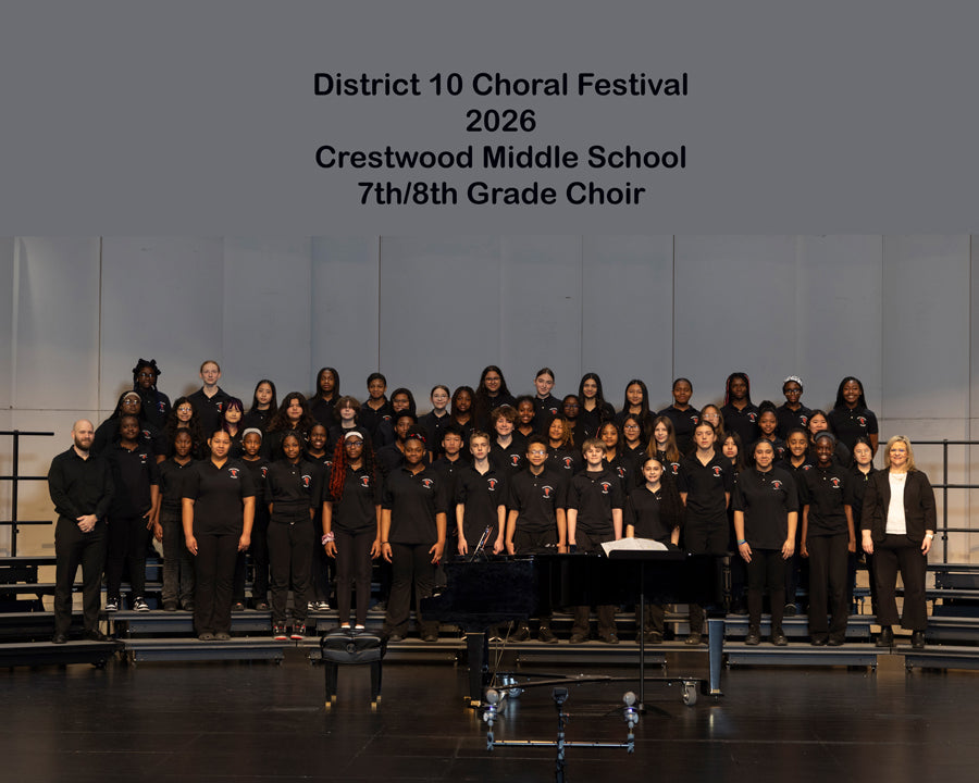 Crestwood Middle School 7th 8th grade choir