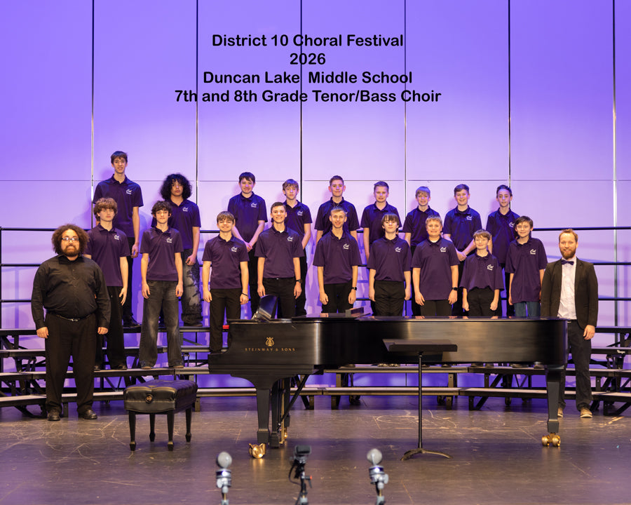 Duncan Lake Middle School 7th & 8th Grade Tenor Bass Choir
