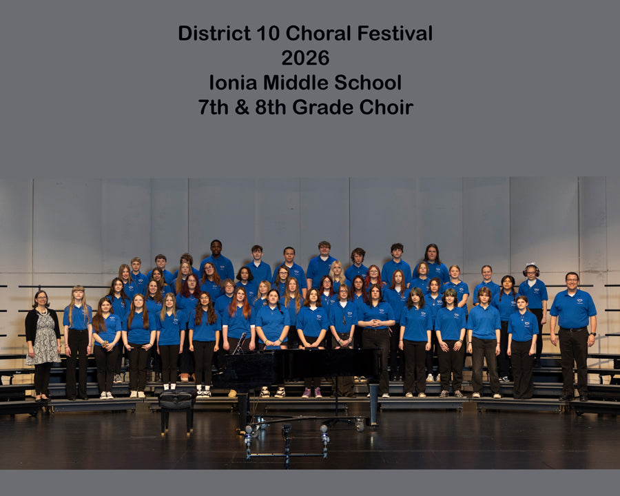 Ionia Middle School 7th 8th grade choir