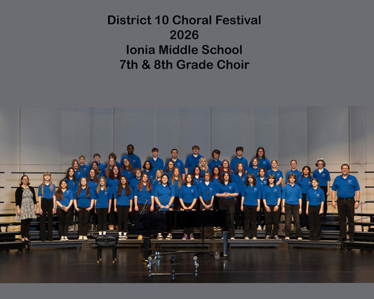 Ionia Middle School 7th 8th grade choir