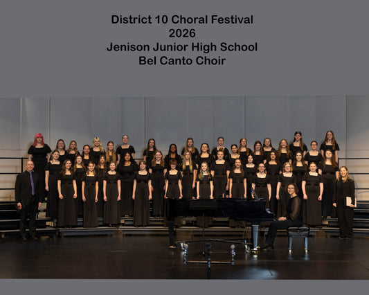 Jenison Junior High Scholl Bel Canto Choir