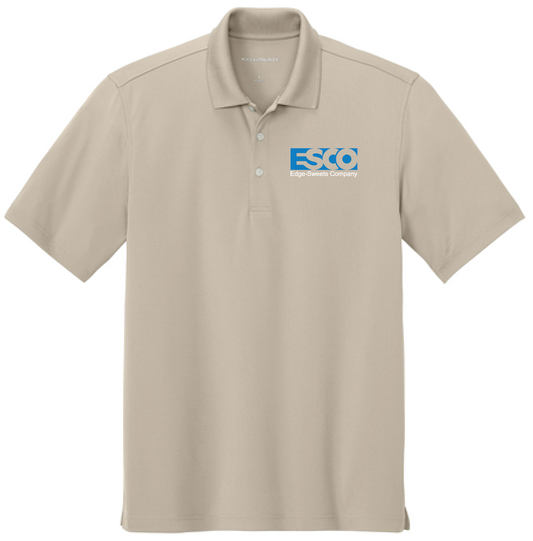 ESCO Dry Zone® Stain-Release Grid Polo
