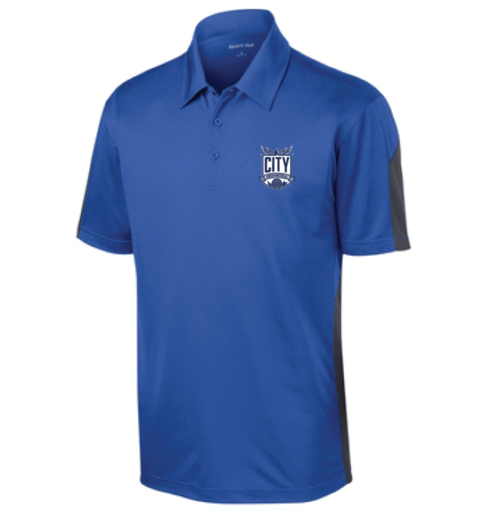City High Middle Men's Short Sleeve Polo