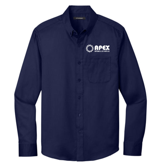 Apex-Long Sleeve SuperPro React™ Twill Shirt