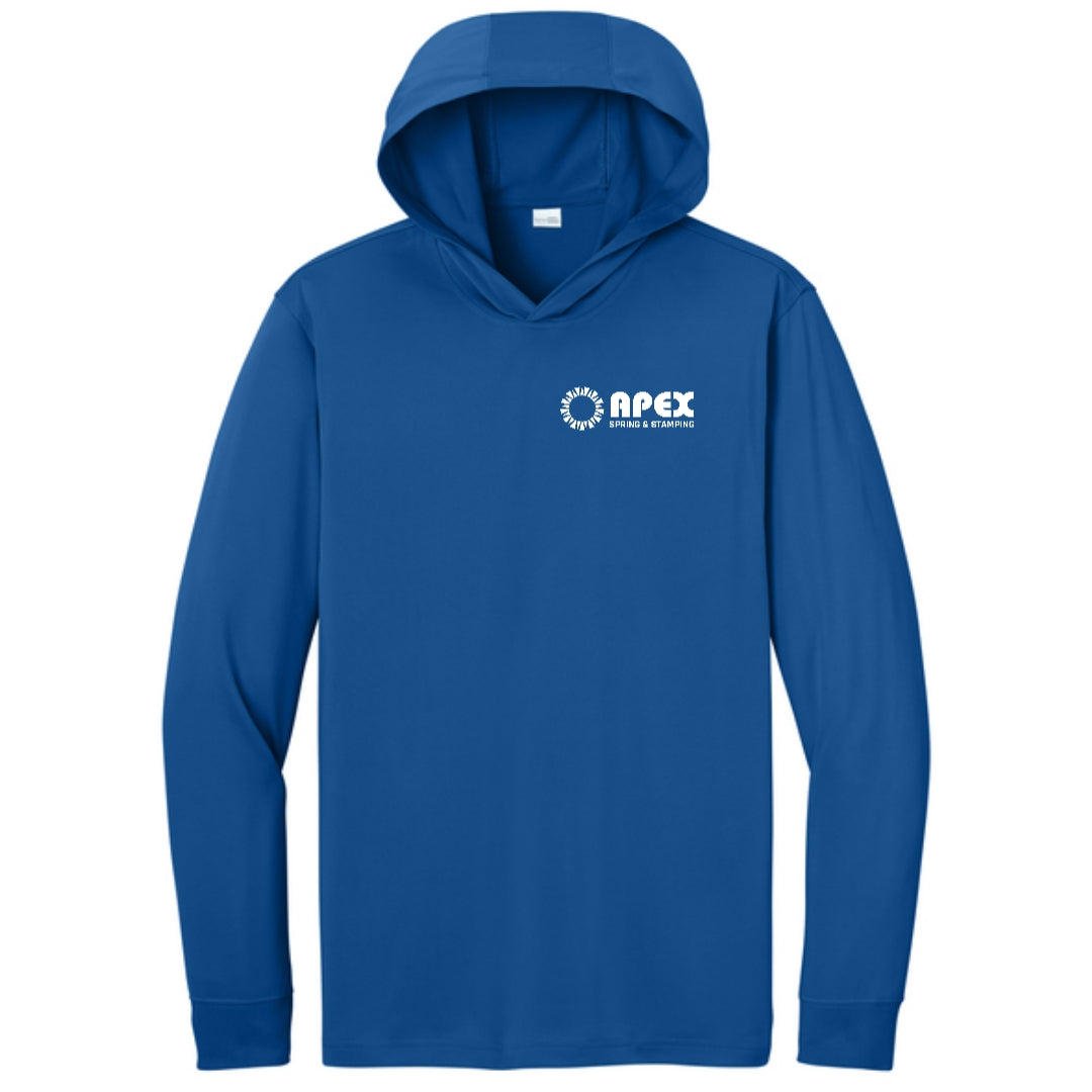 Apex-Workwear Pro Long Sleeve Hooded Tee