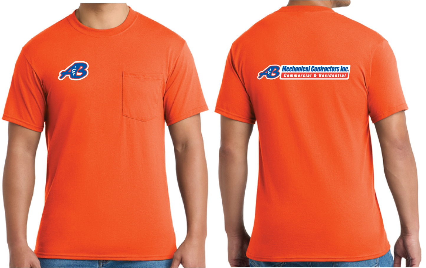 A&B Mechanical Tall Pocket T-Shirt