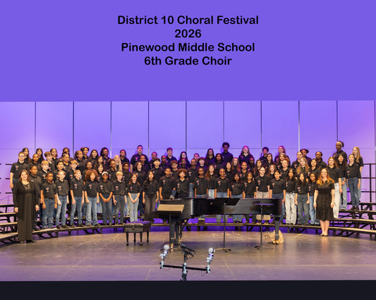 Pinewood Middle School 6th Grade Choir
