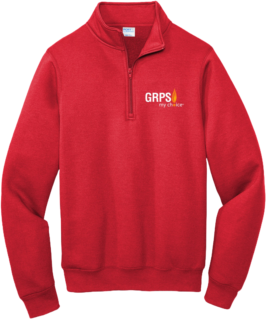 GRPS MY CHOICE Quarter Zip Sweatshirt