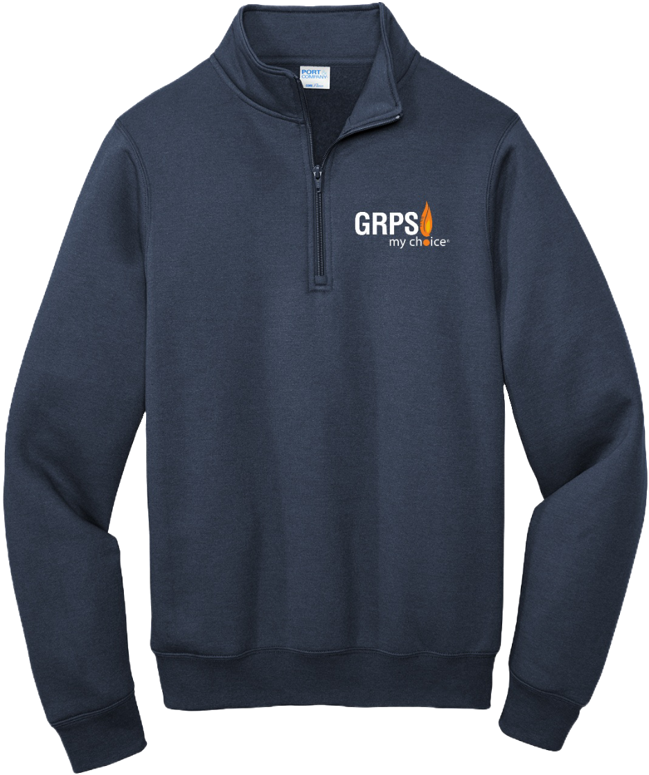 GRPS MY CHOICE Quarter Zip Sweatshirt