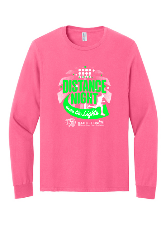 Distance Night Under The Lights 2025 Long-Sleeve Tee