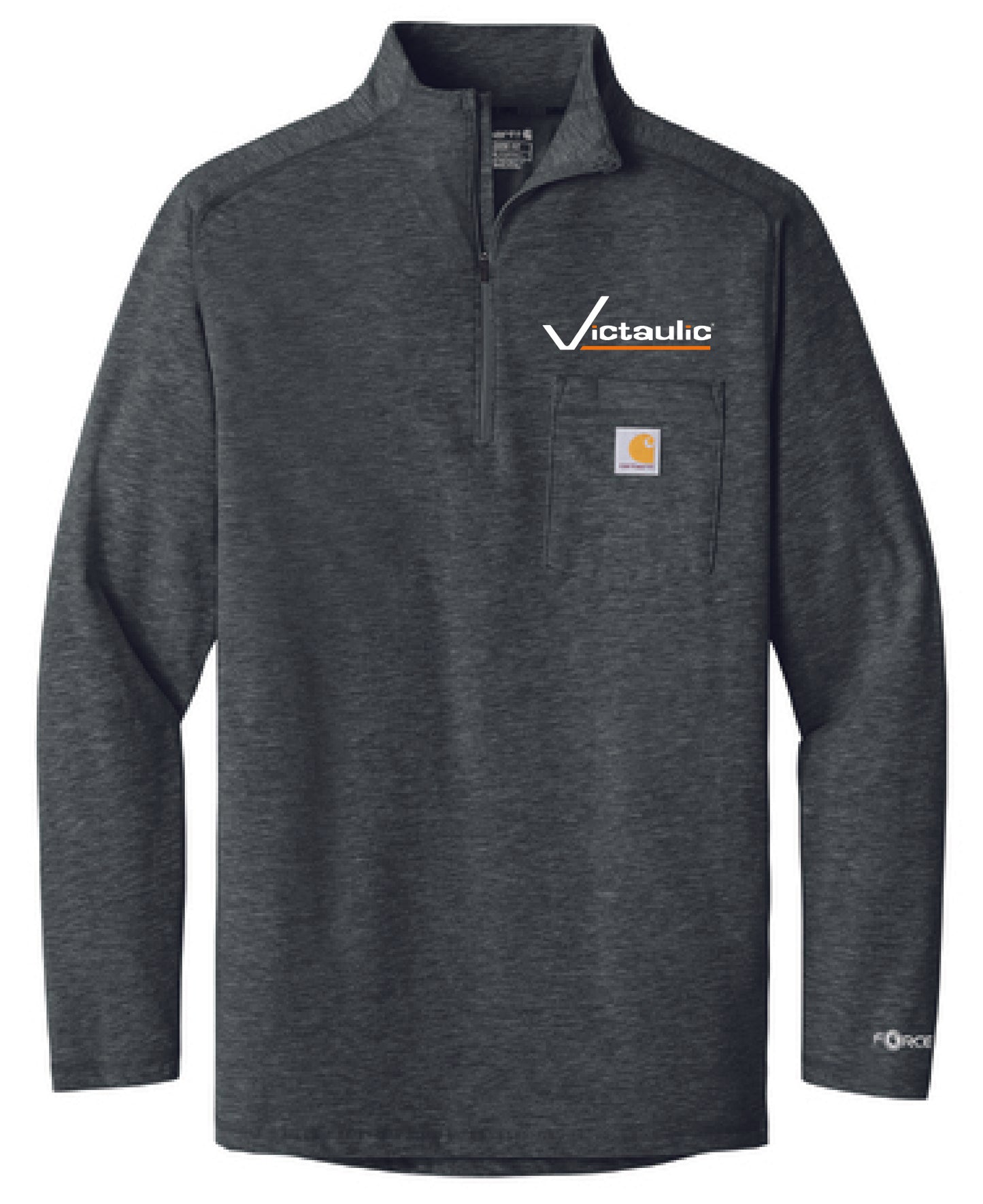 Victaulic Carhartt Force®       1/4 Zip Long Sleeve T-Shirt