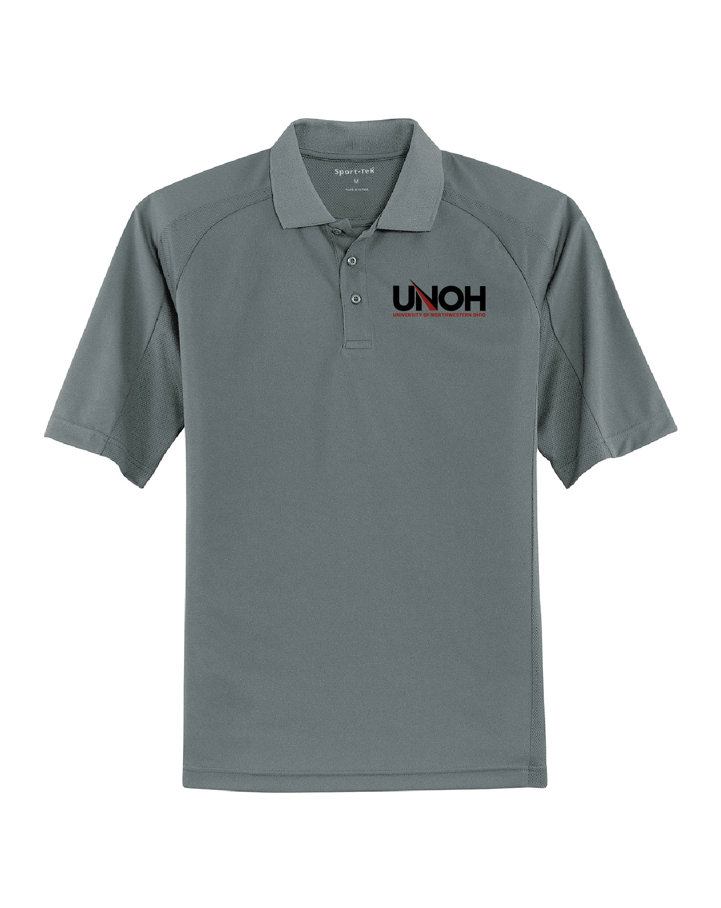 UNOH Sport-Tek® Dri-Mesh® Pro Polo Grey