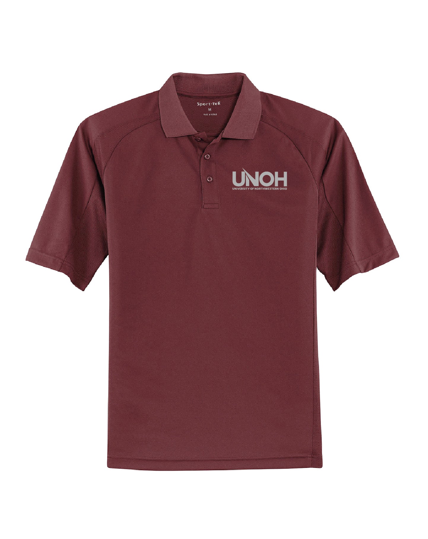 UNOH  Sport-Tek® Dri-Mesh® Pro Polo Maroon