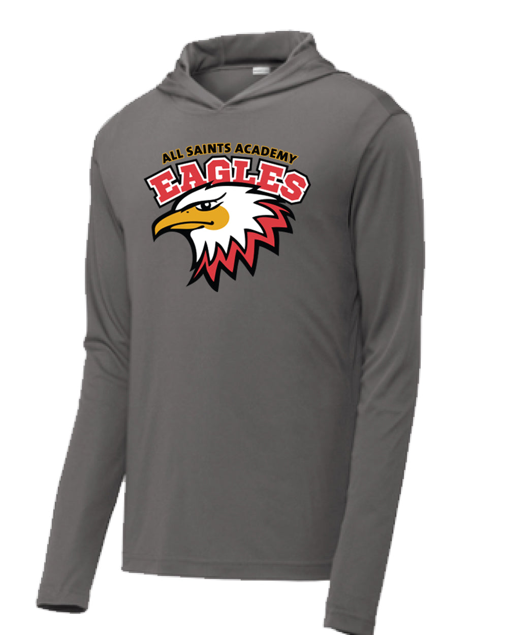 All Saints Academy Youth Posi-UV® Pro Long Sleeve Hoodie