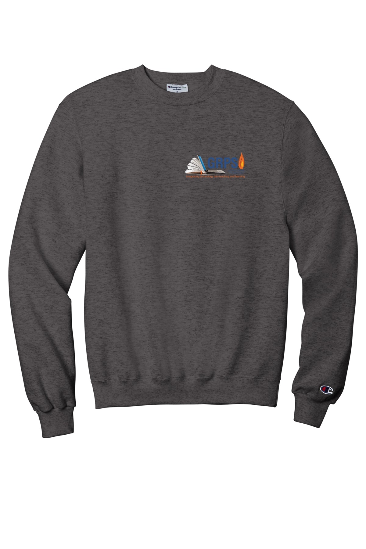 Instructional Technology Champion® Powerblend® Crewneck Sweatshirt BLUE LOGO