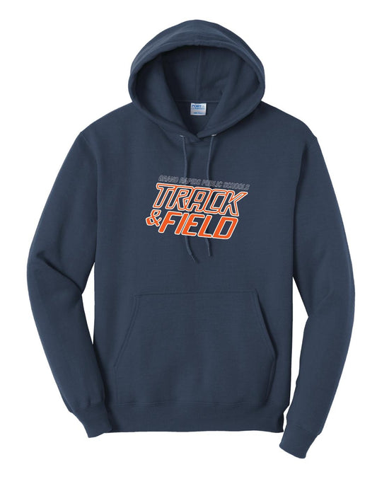 GRPS 2023 Middle School Track & Field Merch HOODED SWEATSHIRT