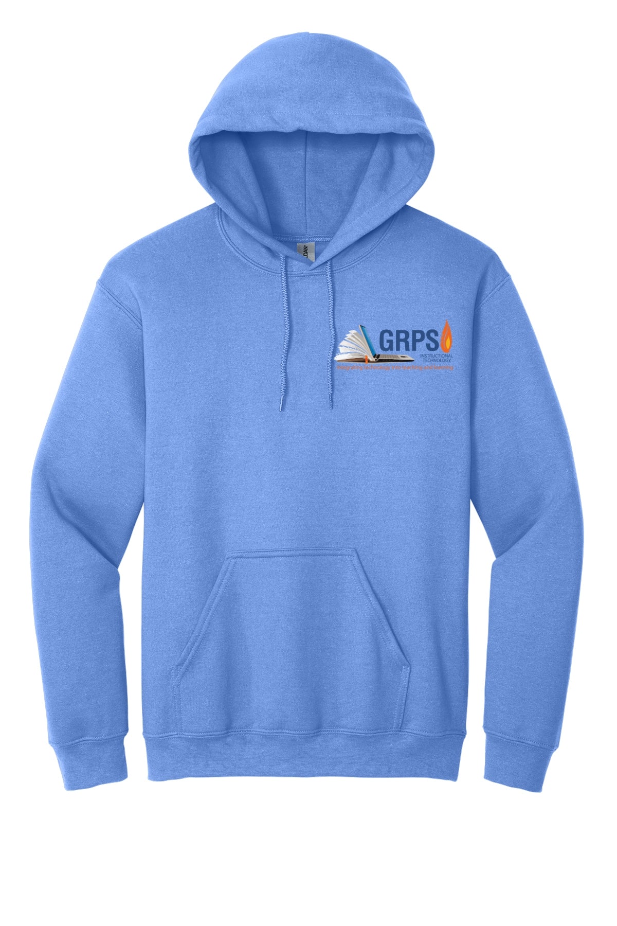 Instructional Technology Gildan® Heavy Blend™ Hooded Sweatshirt BLUE LOGO