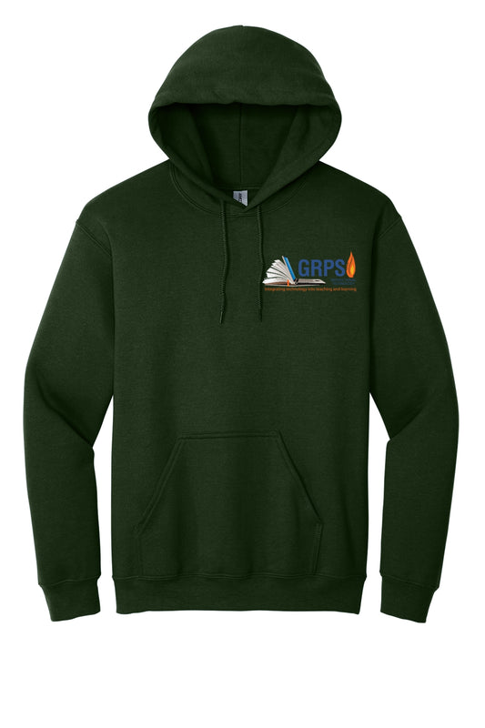 Instructional Technology Gildan® Heavy Blend™ Hooded Sweatshirt BLUE LOGO