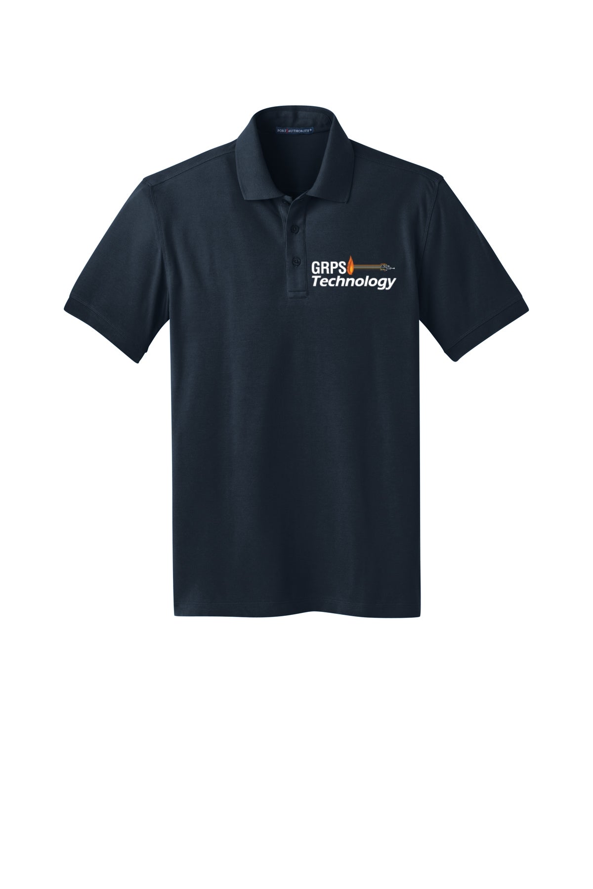 MIS-Technology MENS Stretch Pique Polo