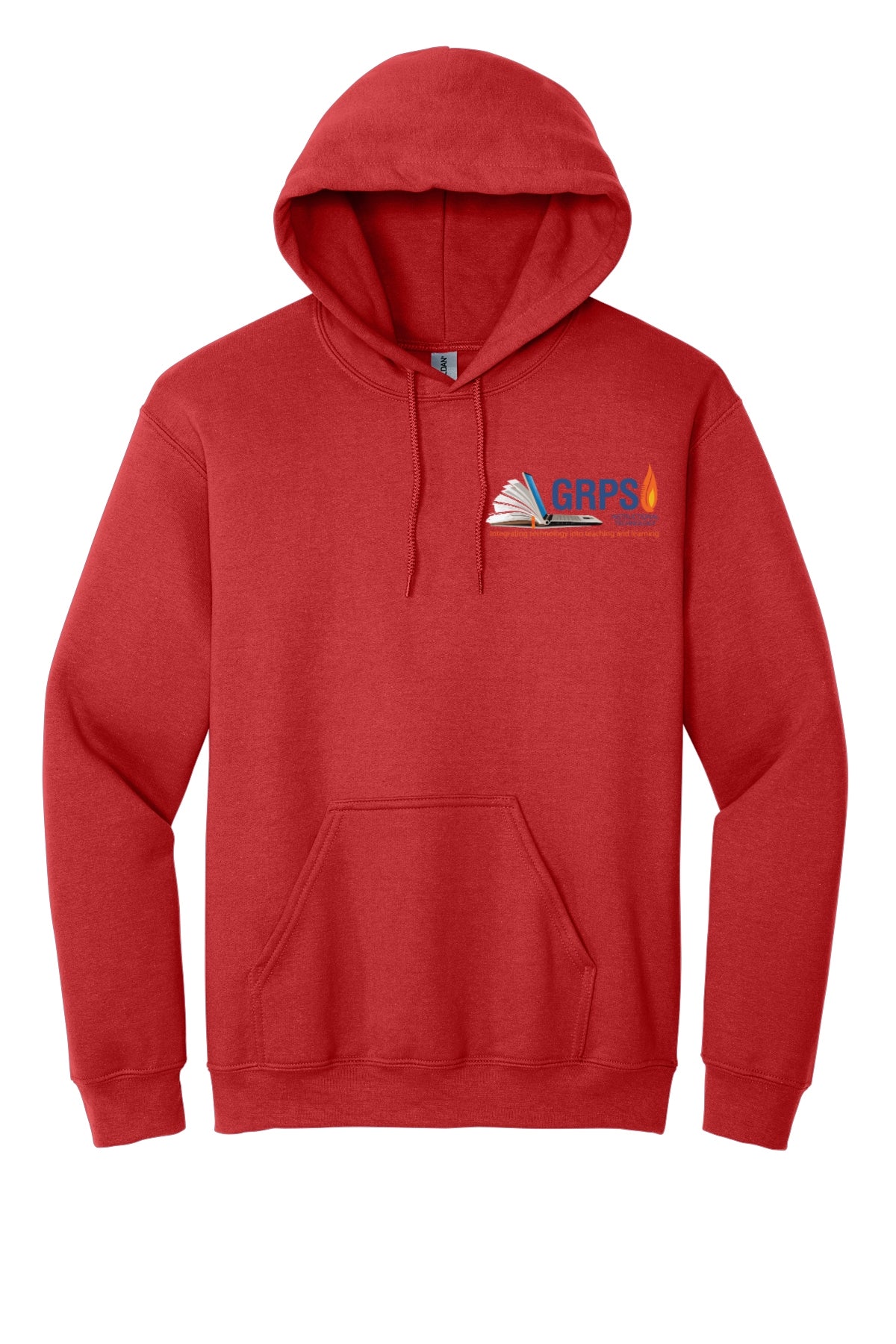 Instructional Technology Gildan® Heavy Blend™ Hooded Sweatshirt BLUE LOGO