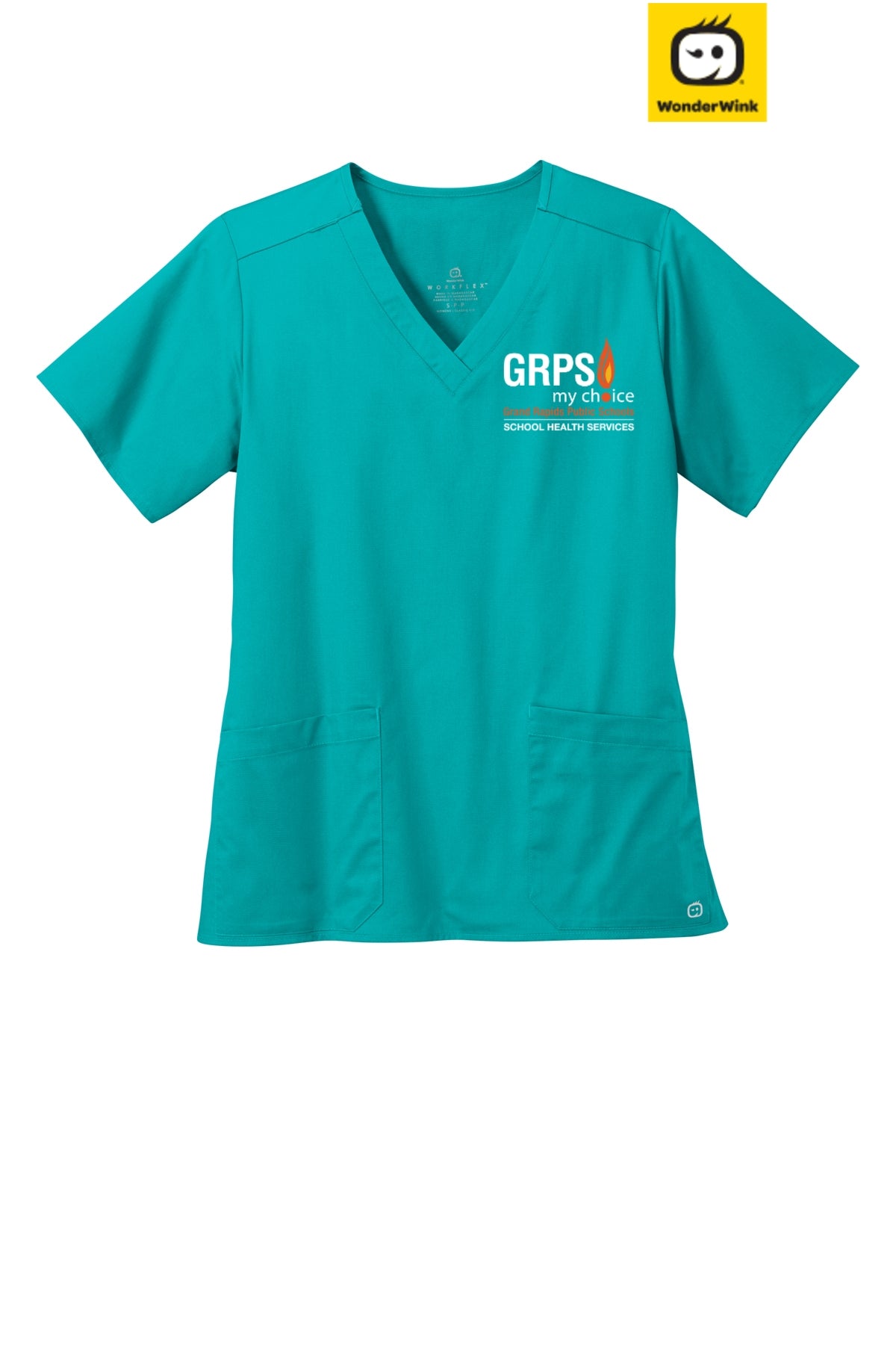 GRPS HEALTH SERVICES WonderWink® Women’s WorkFlex™ V-Neck Top