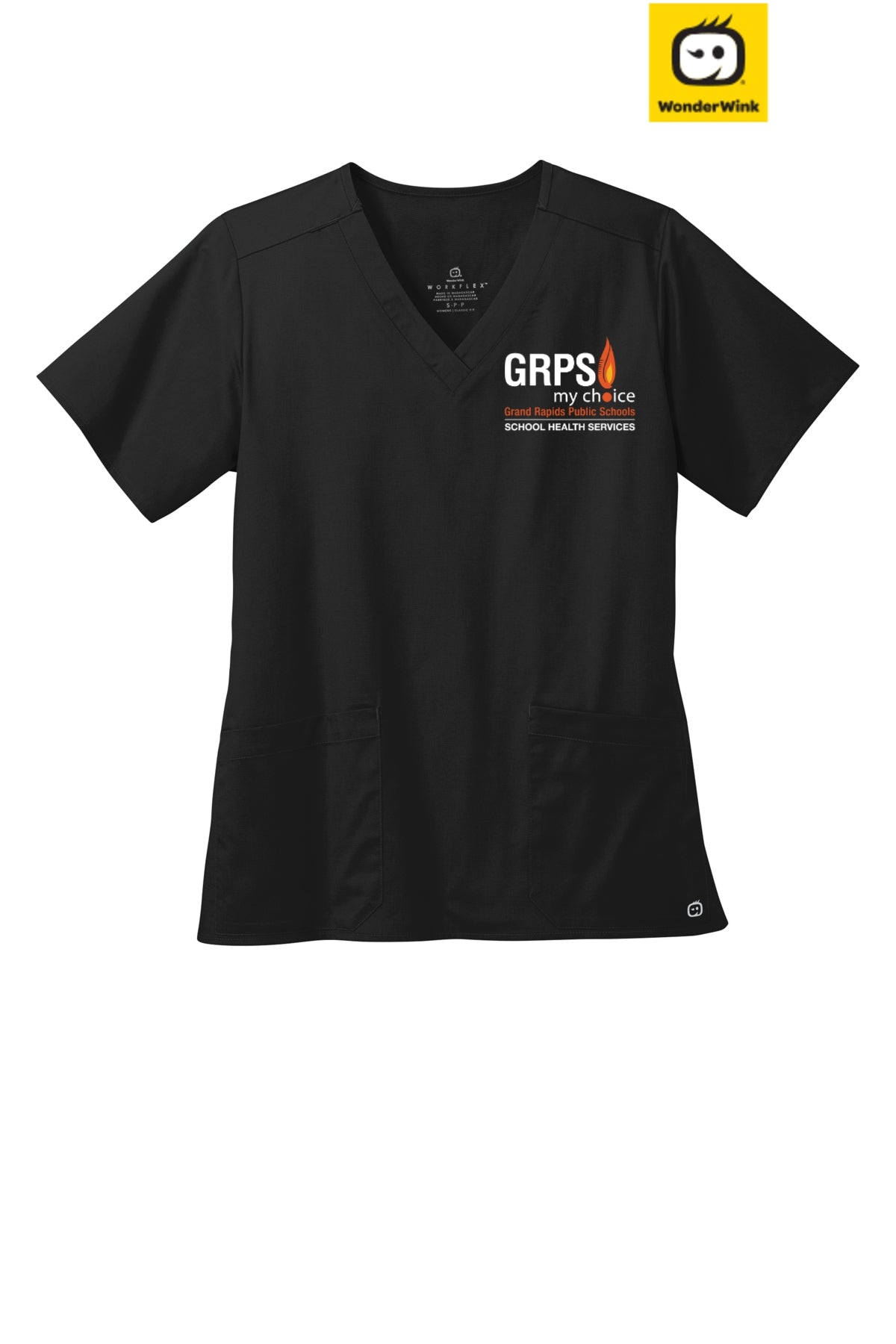 GRPS HEALTH SERVICES WonderWink® Women’s WorkFlex™ V-Neck Top