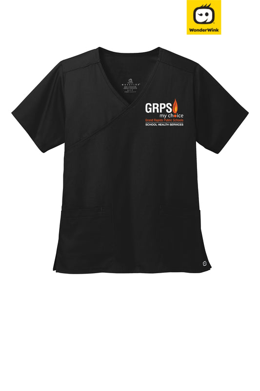 WonderWink® Women’s WorkFlex™ Mock Wrap Top