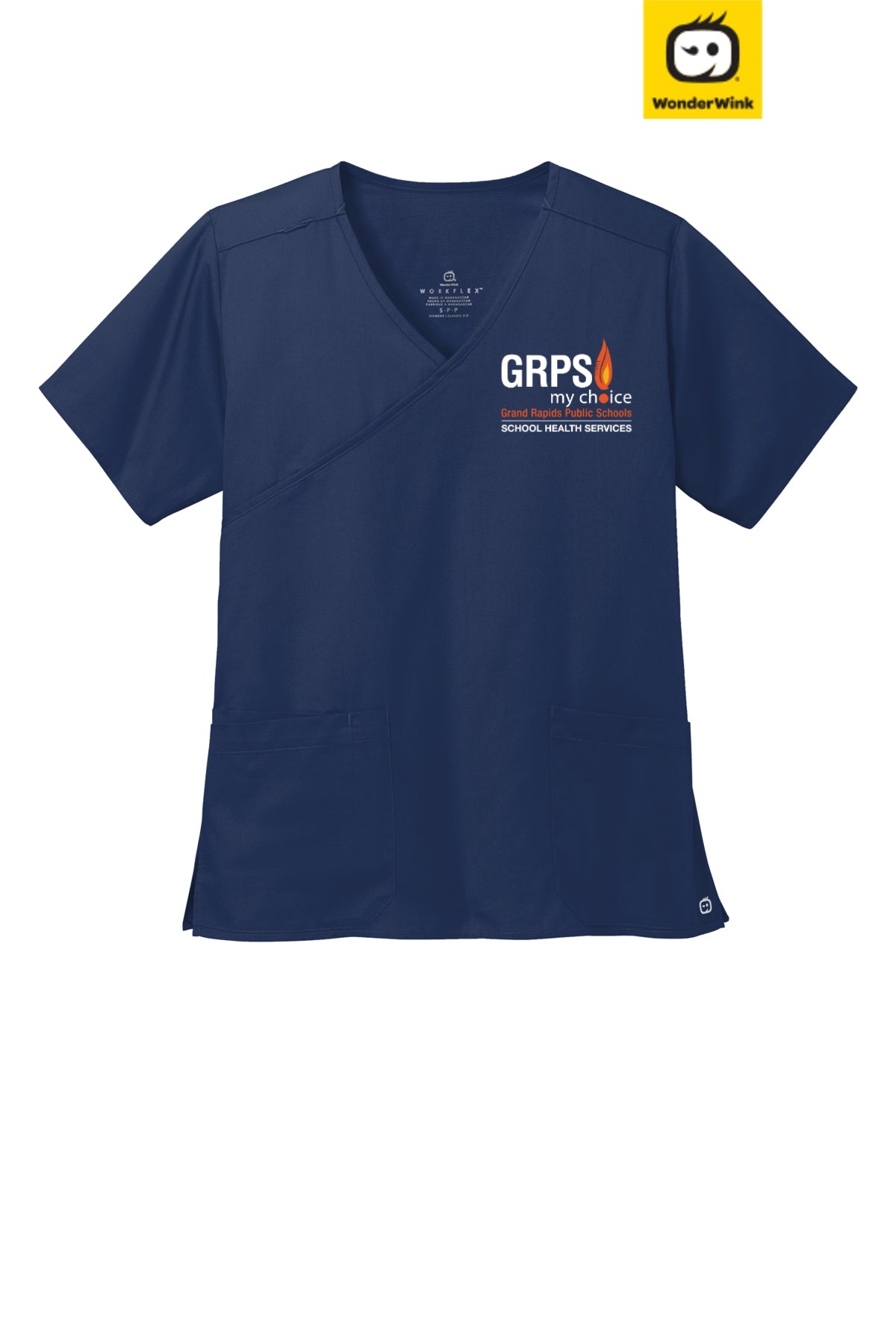 WonderWink® Women’s WorkFlex™ Mock Wrap Top