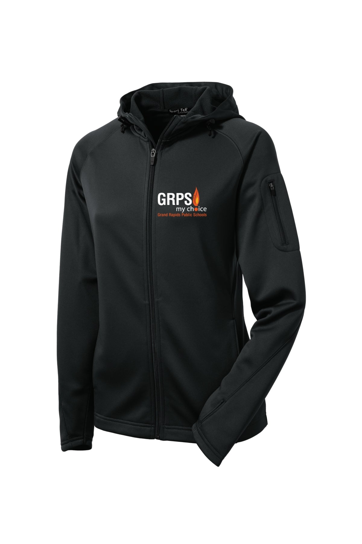 GRPS MY CHOICE WOMENS Fleece Full-Zip Hooded Jacket