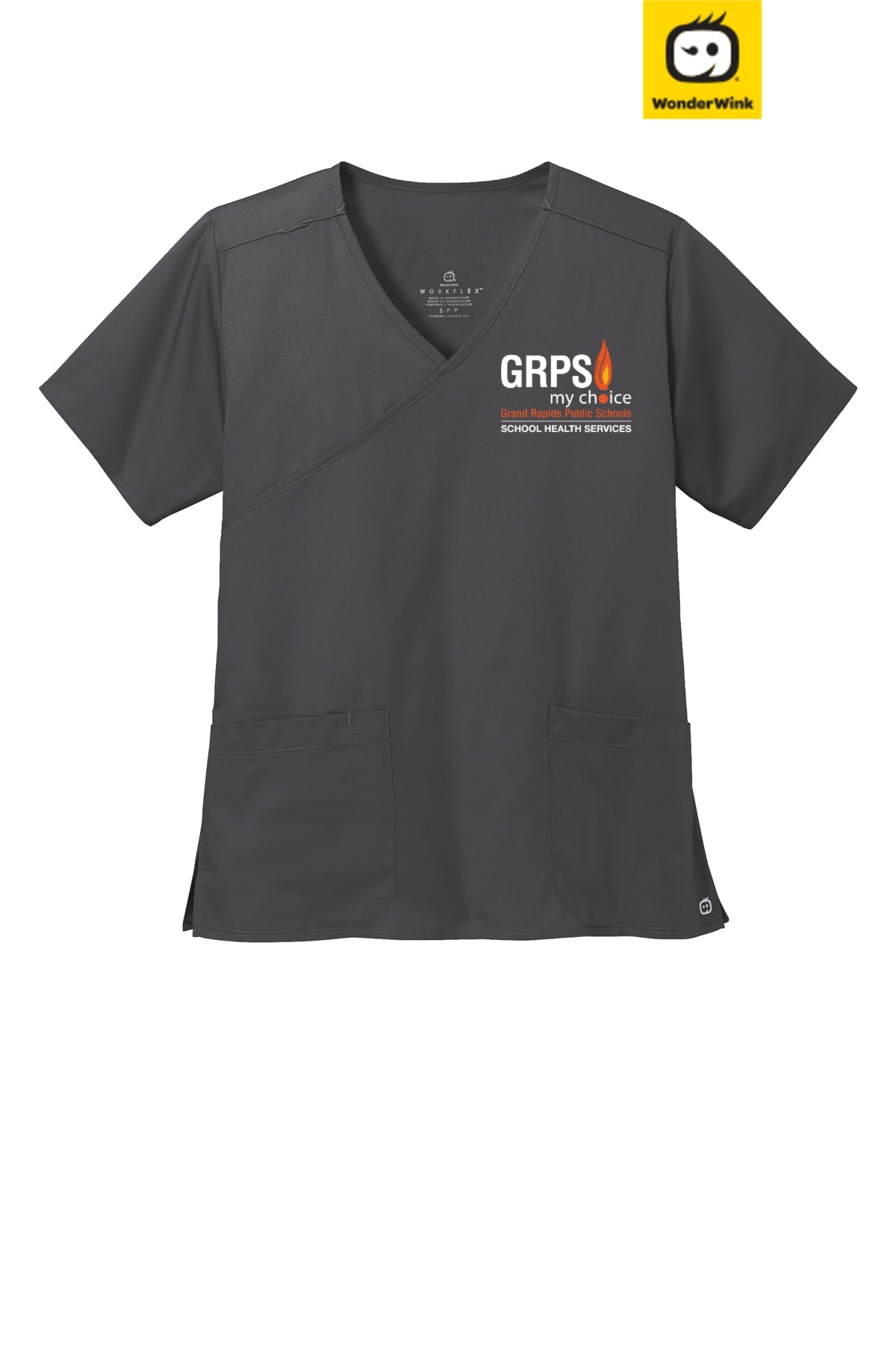 WonderWink® Women’s WorkFlex™ Mock Wrap Top