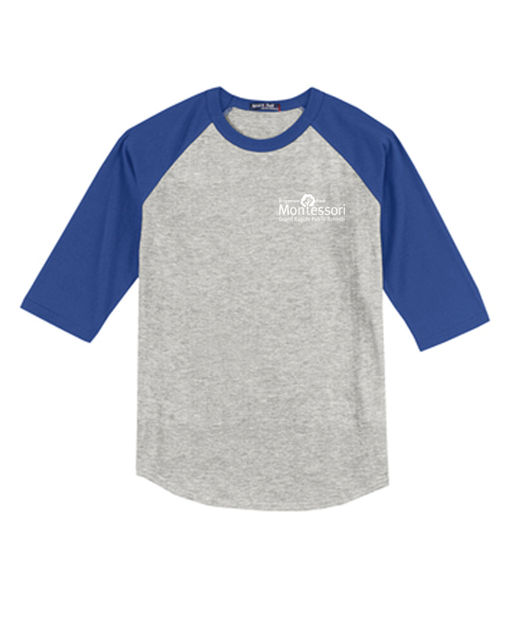 Ridgemoor Park Montessori YOUTH Colorblock Raglan
