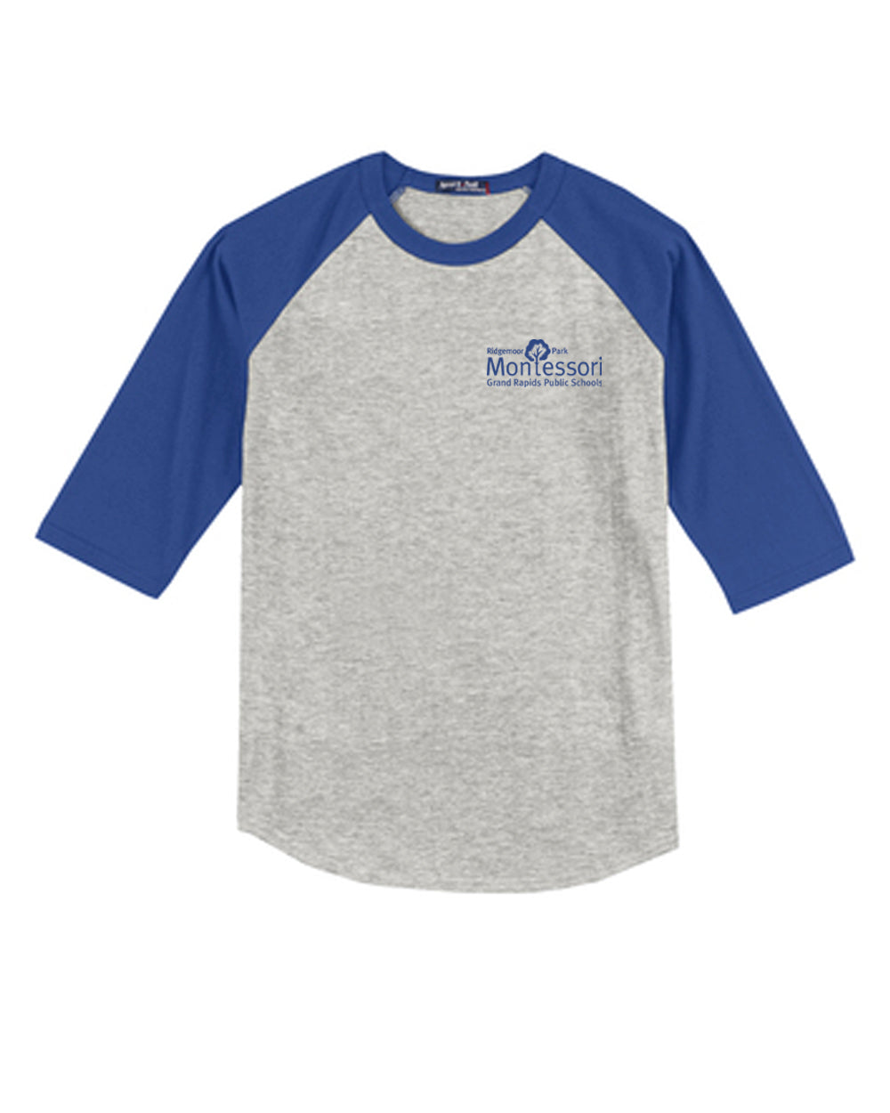 Ridgemoor Park Montessori YOUTH Colorblock Raglan