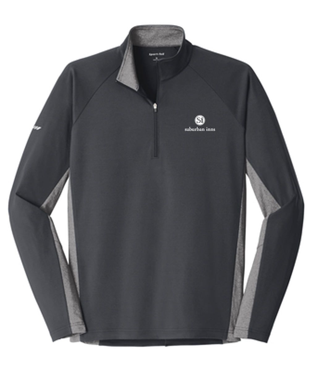 Men's Suburban Inns Sport-Tek® Sport-Wick® Stretch Contrast 1/2-Zip Pullover