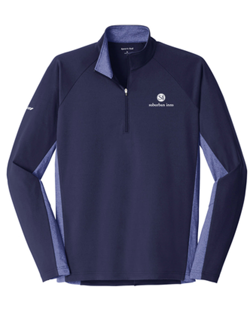Men's Suburban Inns Sport-Tek® Sport-Wick® Stretch Contrast 1/2-Zip Pullover