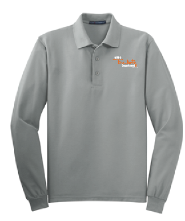 GRPS Arts Script Long Sleeve Polo