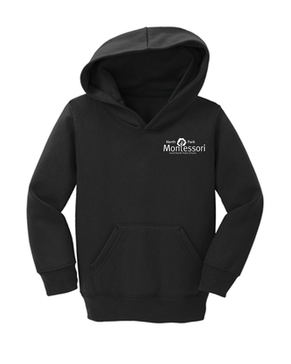 North Park Montessori Toddler Core Fleece Hooded Sweatshirt