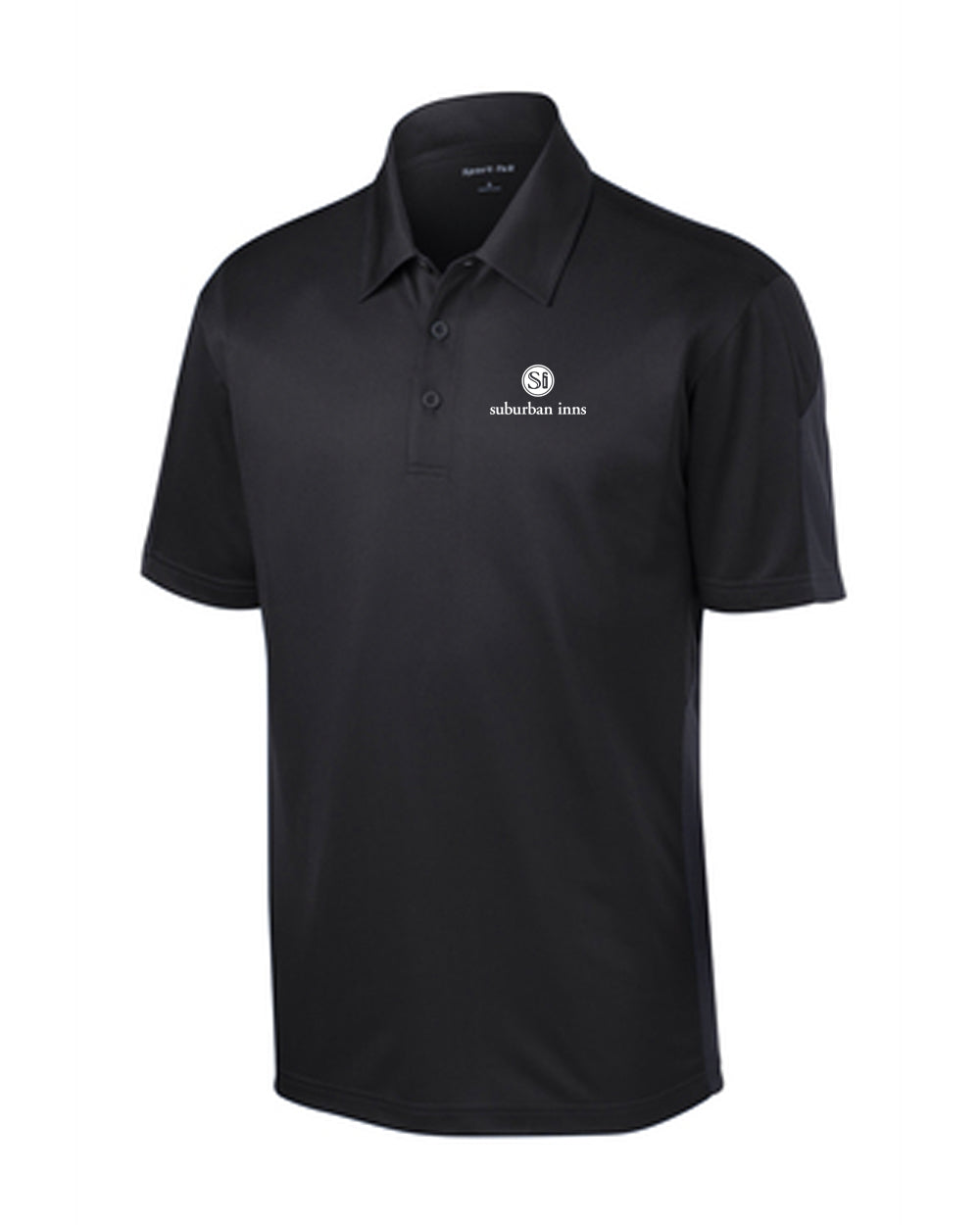 Men's Suburban Inns Sport-Tek® PosiCharge® Active Textured Colorblock Polo