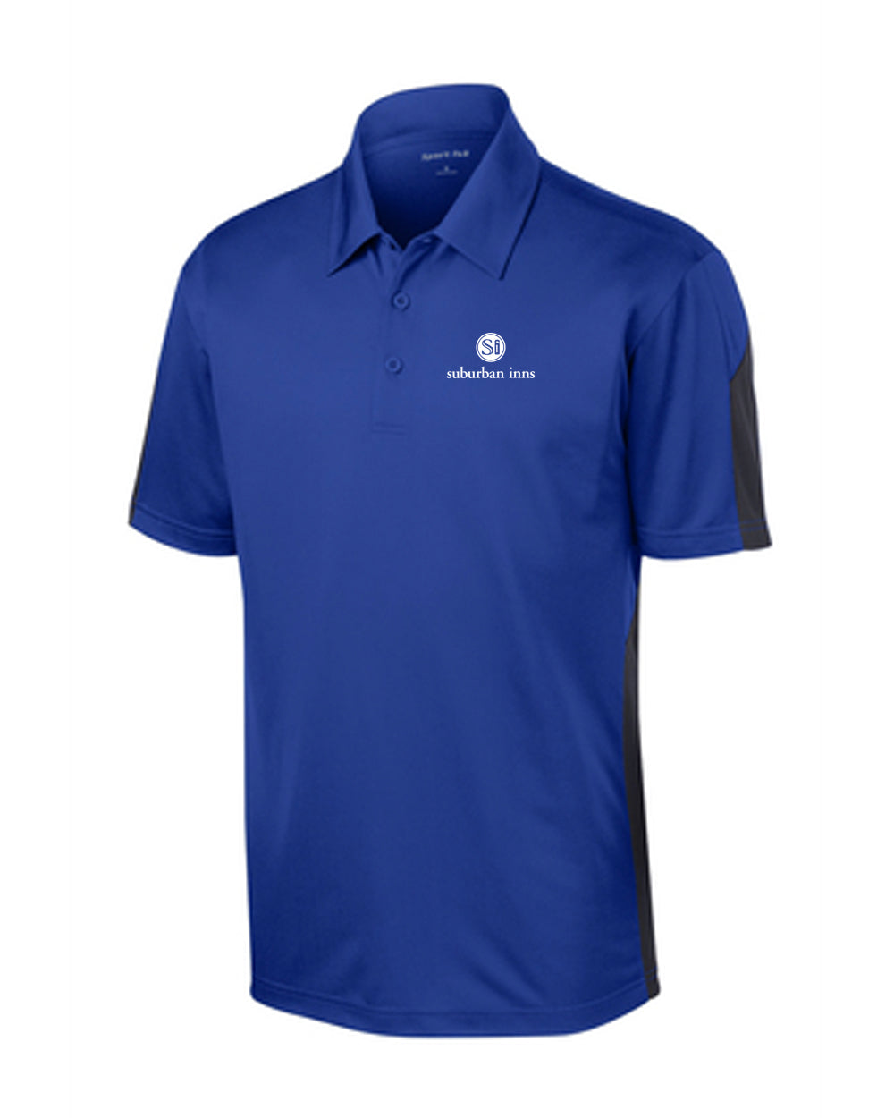 Men's Suburban Inns Sport-Tek® PosiCharge® Active Textured Colorblock Polo