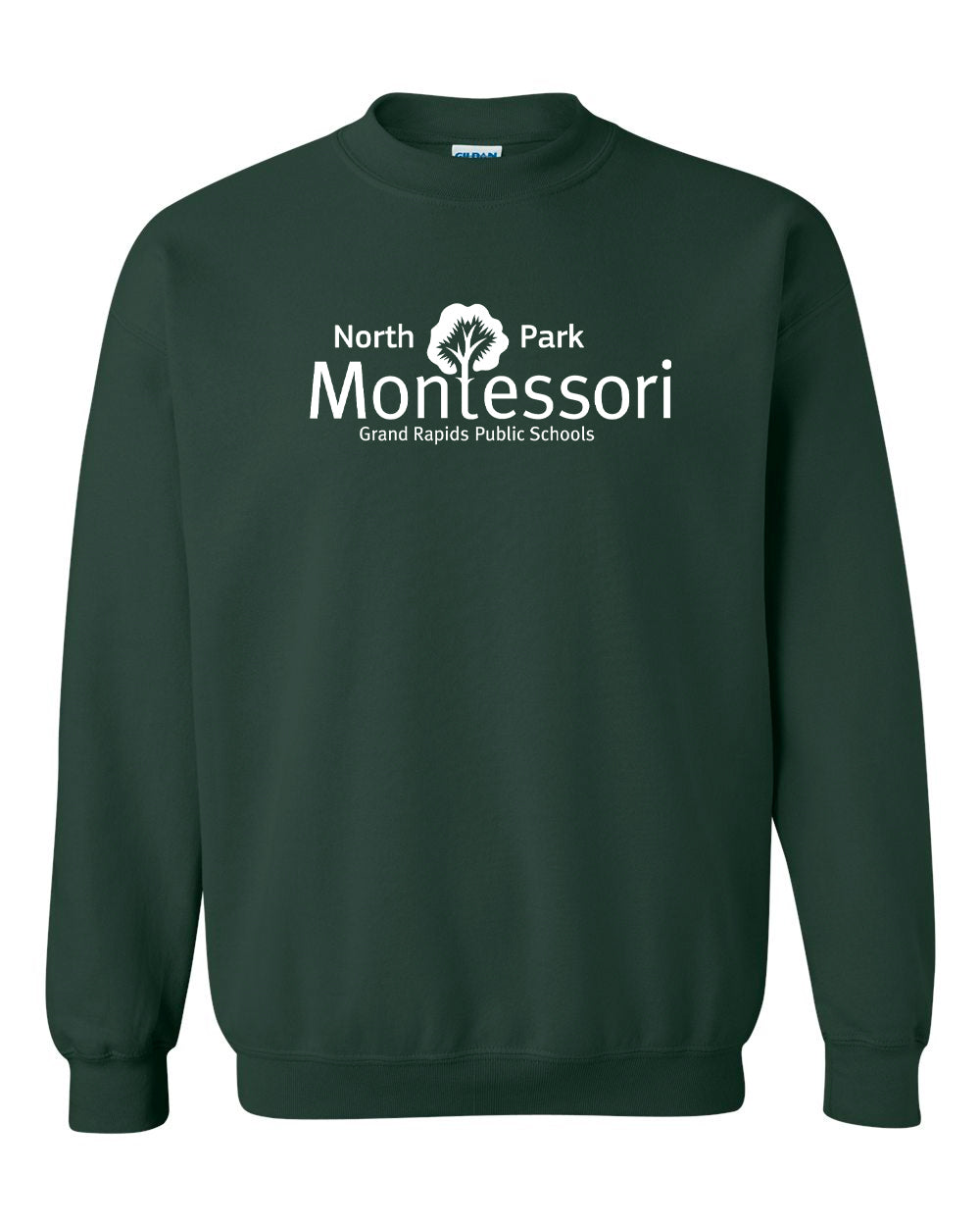 North Park Montessori Heavy Blend™ YOUTH Crewneck Sweatshirt