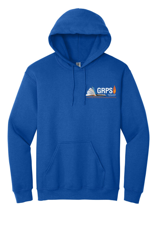 Instructional Technology Gildan® Heavy Blend™ Hooded Sweatshirt WHITE LOGO