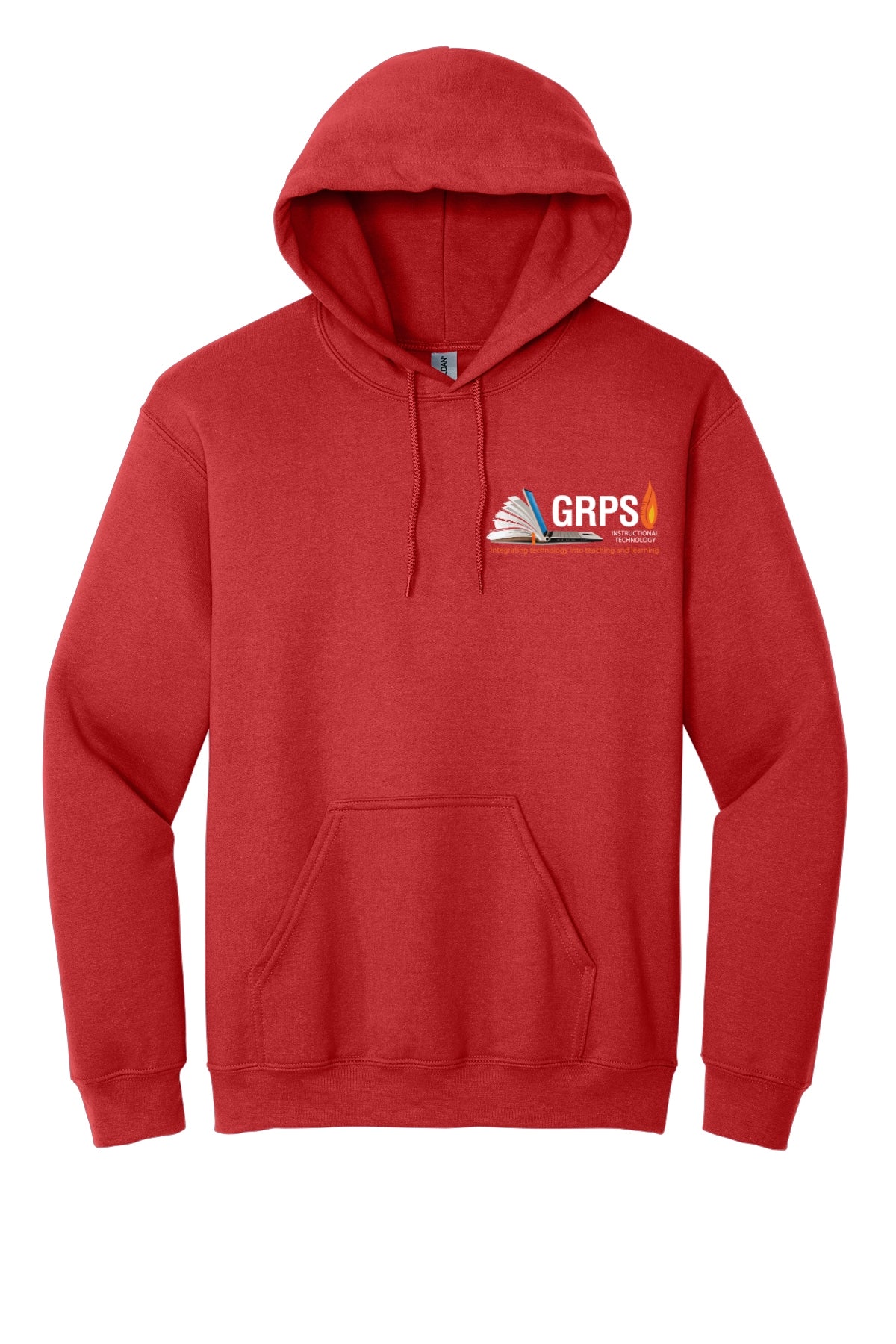 Instructional Technology Gildan® Heavy Blend™ Hooded Sweatshirt WHITE LOGO