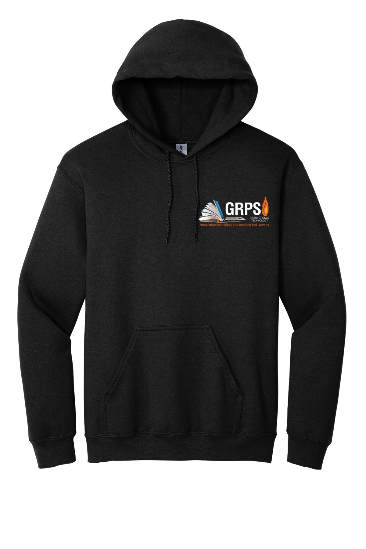 Instructional Technology Gildan® Heavy Blend™ Hooded Sweatshirt WHITE LOGO