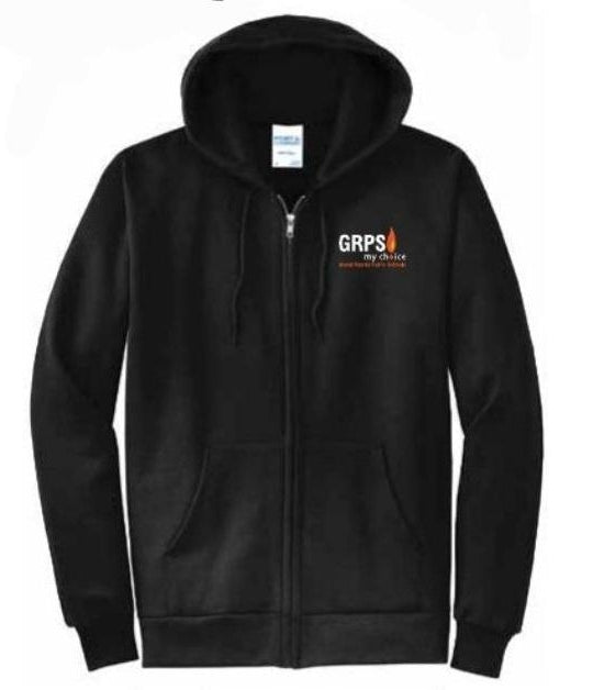 GRPS LOGO ZIPPER HOODIE