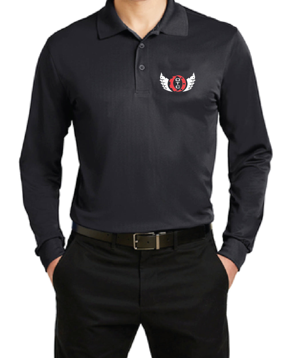 Ohio Tech Men's Long Sleeve Polo (ST657)