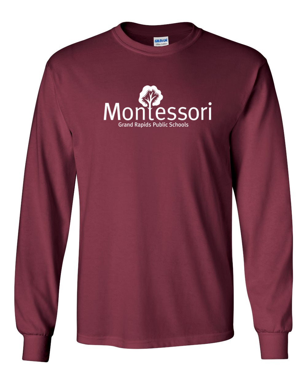 GR Montessori Full Chest Long Sleeve Tee